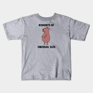 Rodent of Unusual Size Kids T-Shirt